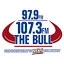 97.9 & 107.3 The Bull logo