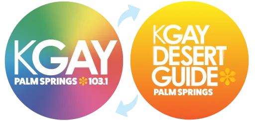 KGAY 106.5 Radio Palm Springs, Pride of the Valley logo