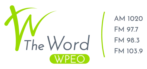 The Word WPEO 1020 AM logo