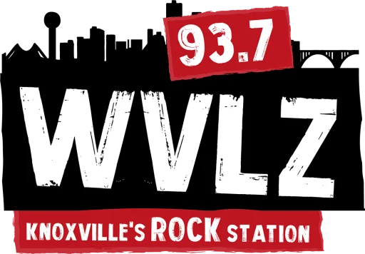 93.7 WVLZ Knoxville's ROCK Station logo