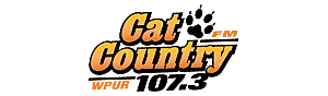 Cat Country 107.3 logo
