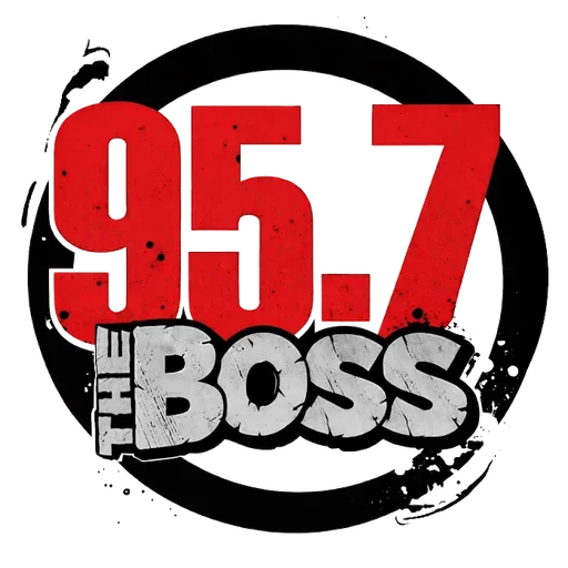 KOWN-LP 95.7 The Boss logo