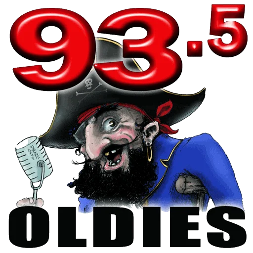 Pirate 93.5 Colorado logo