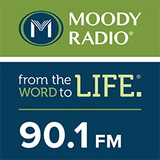 Moody Radio WMBI 90.1 FM logo