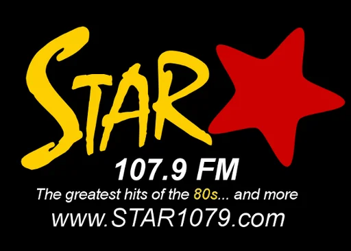 STAR 107.9 - America's First 80s Station logo