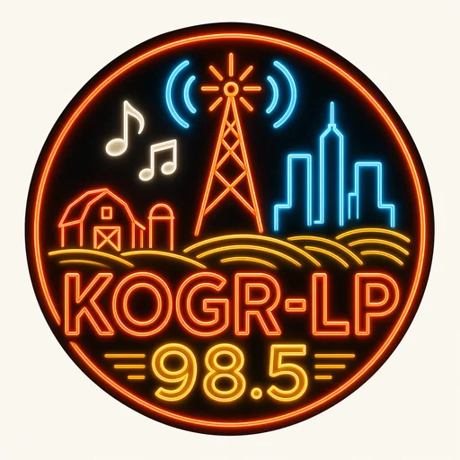 KOGR-LP 98.5 FM logo