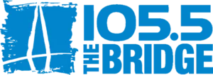 105.5 The Bridge logo