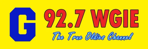 The True Oldies Channel 92.7 WGIE logo