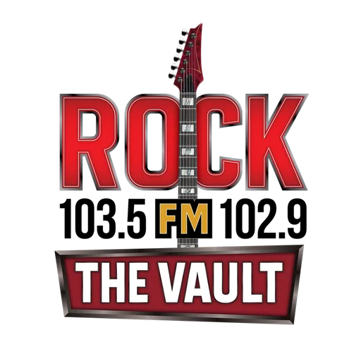103.5 & 102.9 The Vault logo