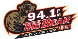 94.1 The Bear KJRB logo